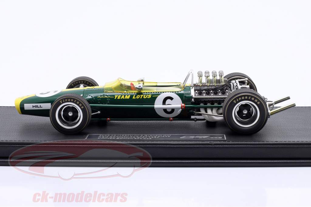 Graham Hill Lotus 49 #6 第二名 美国 GP 公式 1 1967 1:18 GP Replicas