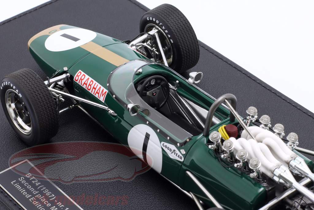 Jack Brabham Brabham BT24 #1 2nd Mexican GP formula 1 1967 1:18 GP Replicas