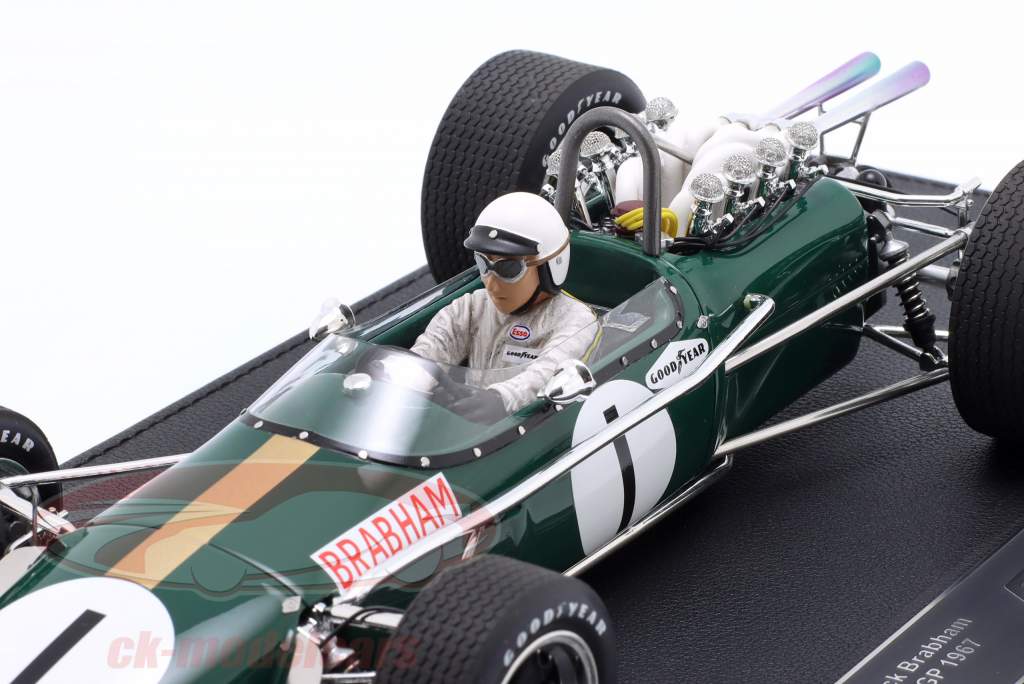 Jack Brabham Brabham BT24 #1 2.Platz Mexiko GP Formel 1 1967 1:18 GP Replicas