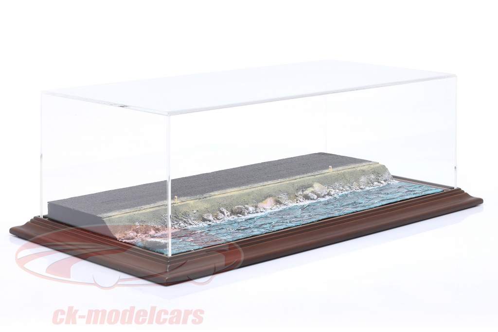 Haute qualité Acrylique Vitrine avec Plaque de base Diorama Murefte - Sea Side 1:43 Atlantic