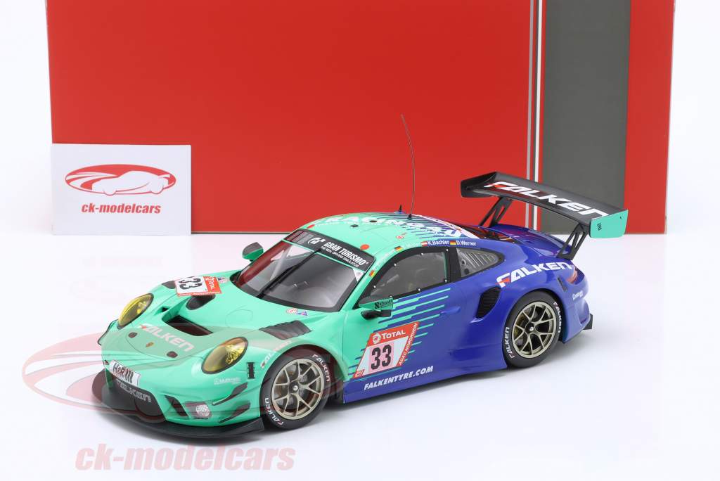 Porsche 911 GT3 R 2020 - Miniature IXO 1/18 édition Limitée - 24h Du Mans