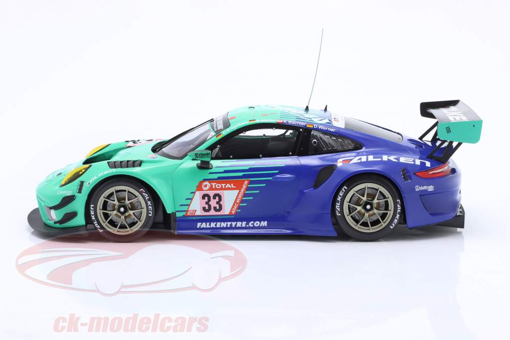 Porsche 911 GT3 R #33 24h Nürburgring 2020 Falken Motorsports 1:18 Ixo