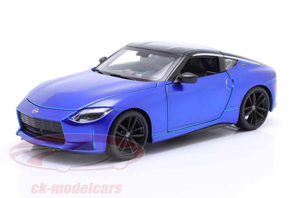 Nissan 400Z 建设年份 2023 蓝色的 1:24 Maisto