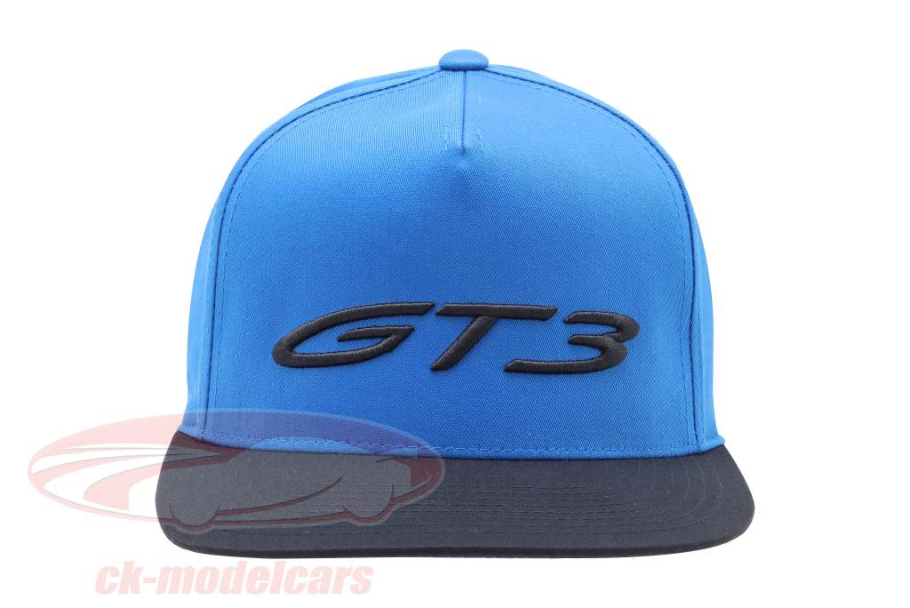 Porsche Flat Peak casquette GT3 collection bleu / noir