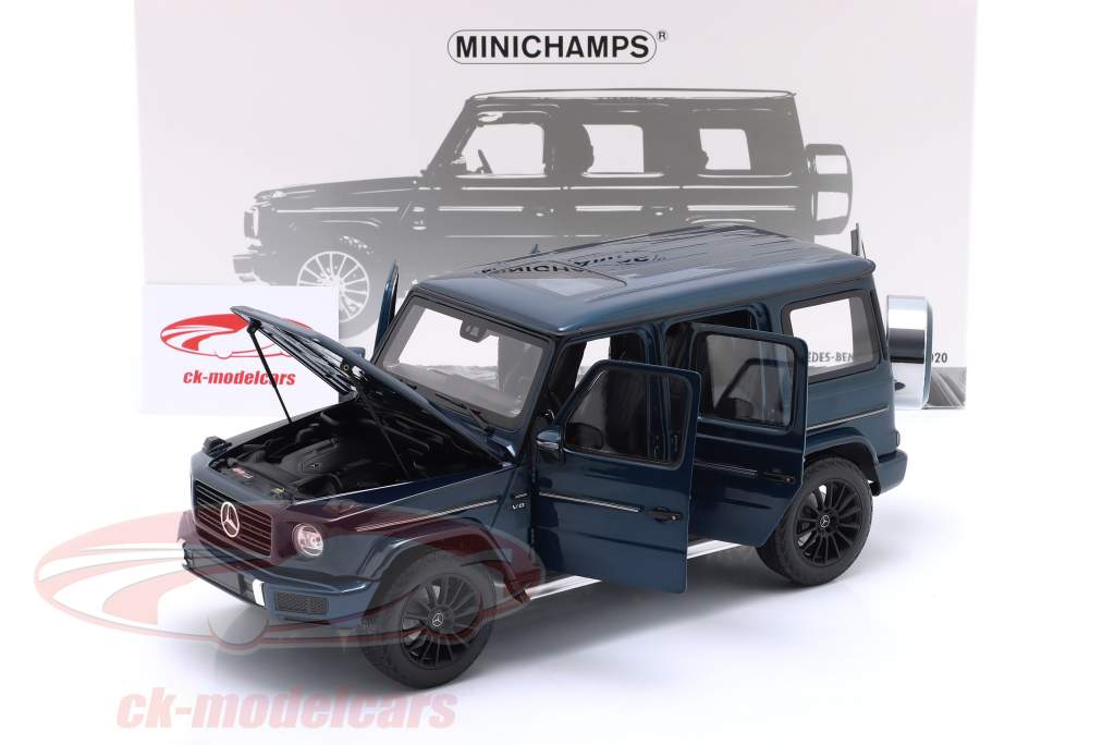 Minichamps 1:18 Mercedes-Benz G-Klasse (W463) Baujahr 2020 blau  