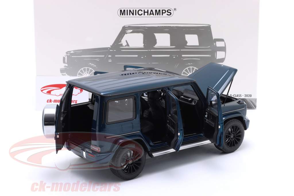 Minichamps 1:18 Mercedes-Benz G-Klasse (W463) Baujahr 2020 blau  