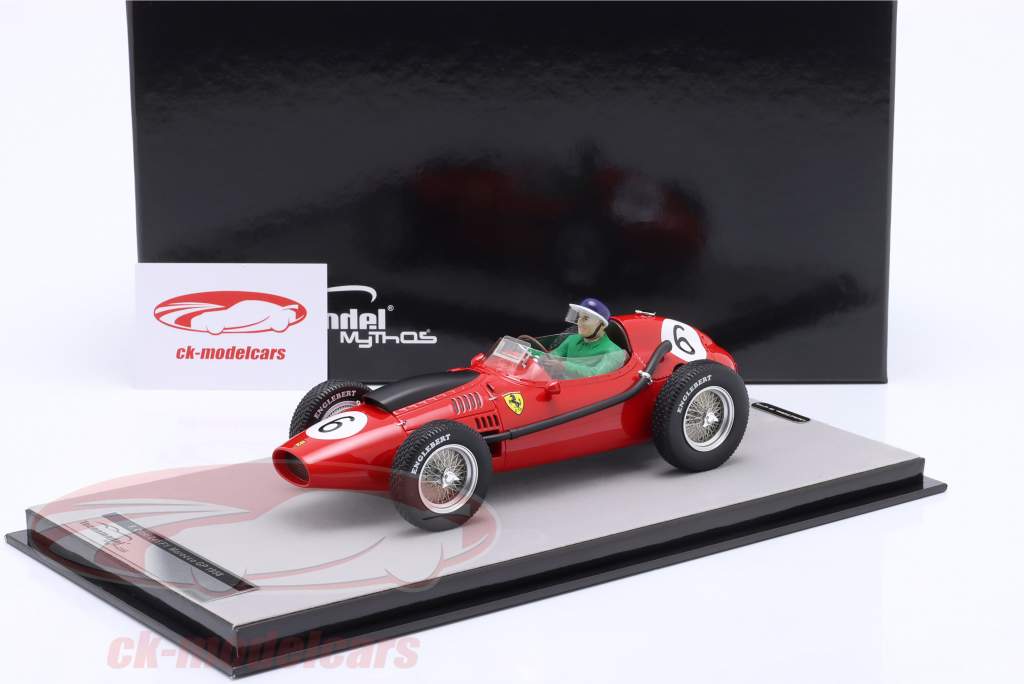 M. Hawthorn Ferrari 246 #6 2 Marokko GP formel 1 Verdensmester 1958 1:18 Tecnomodel