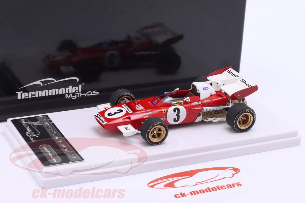 Clay Regazzoni Ferrari 312B2 #3 3 Holland GP formel 1 1971 1:43 Tecnomodel