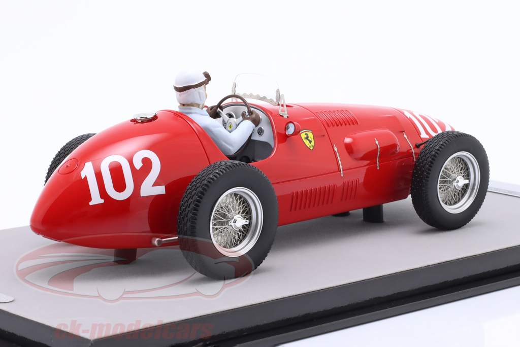 G. Farina Ferrari 500 F2 #102 2nd Germany GP formula 1 1952 1:18 Tecnomodel
