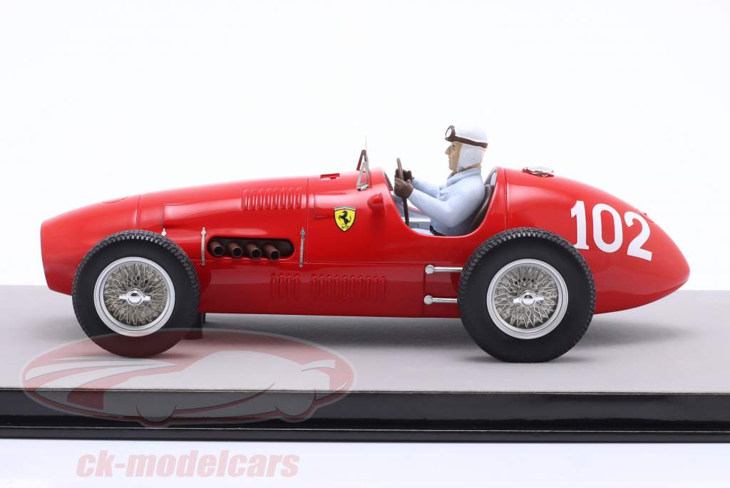 G. Farina Ferrari 500 F2 #102 2 Tyskland GP formel 1 1952 1:18 Tecnomodel