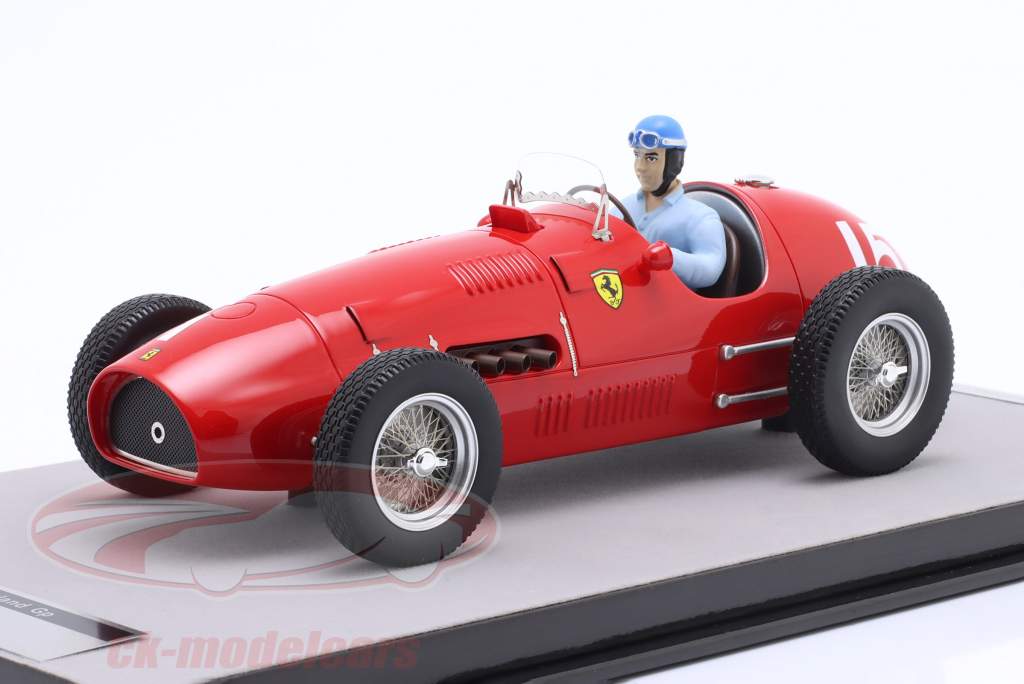A. Ascari Ferrari 500 F2 #15 Sieger England GP Formel 1 Weltmeister 1952 1:18 Tecnomodel