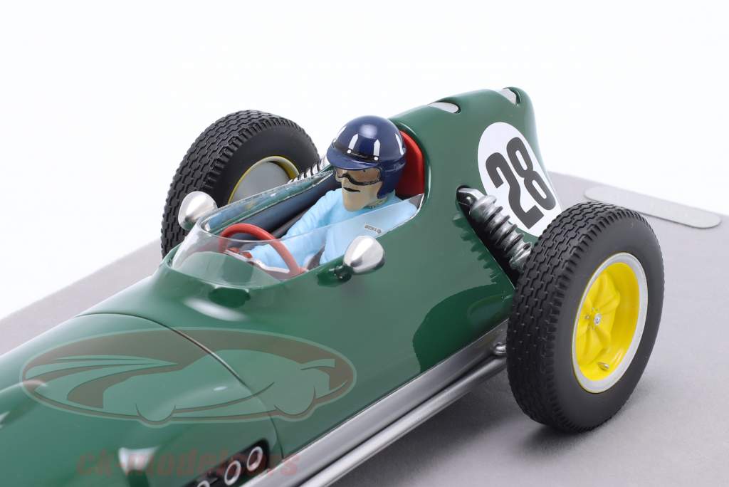 Graham Hill Lotus 16 #28 Brits GP formule 1 1959 1:18 Tecnomodel
