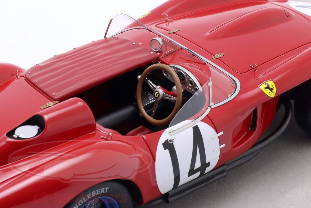 Ferrari 250 TR #14 ganador 12h Sebring 1958 Hill, Collins 1:18 Tecnomodel