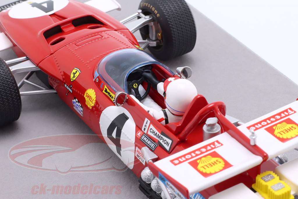Photo A.009395 – Clay Regazzoni Ferrari F1 GP Kyalami 1971 – Grand Prix Automobile