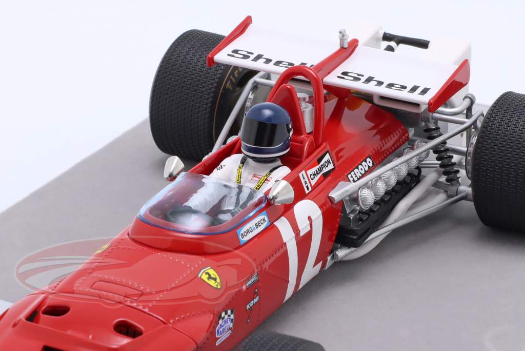Jacky Ickx Ferrari 312B #12 победитель Австрия GP формула 1 1970 1:18 Tecnomodel
