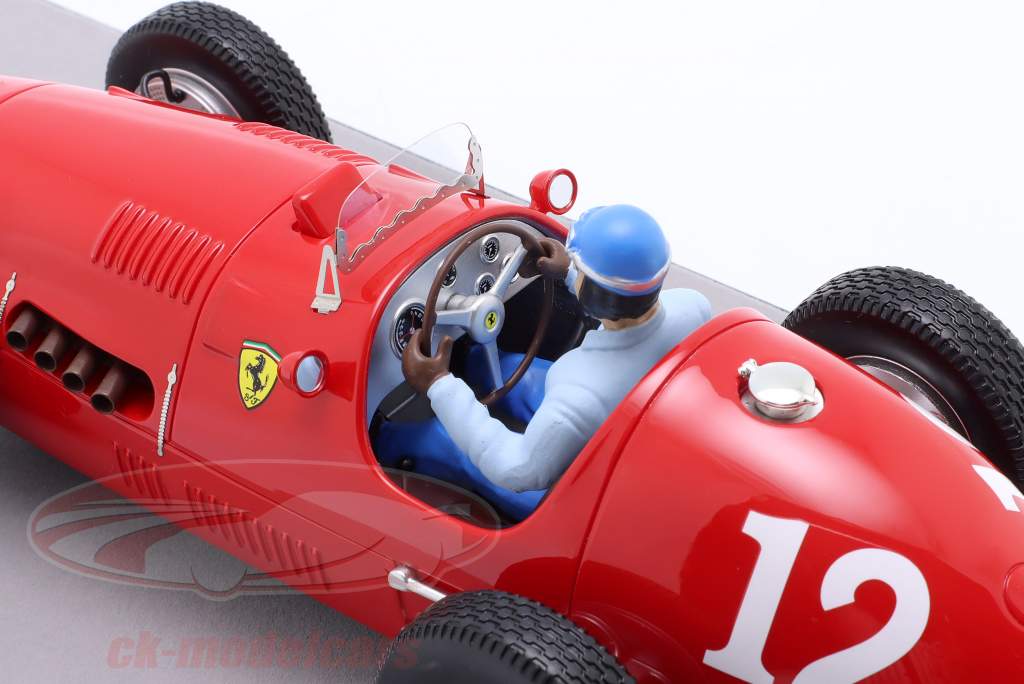 A. Ascari Ferrari 500 F2 #12 Чемпион мира Италия GP формула 1 1952 1:18 Tecnomodel