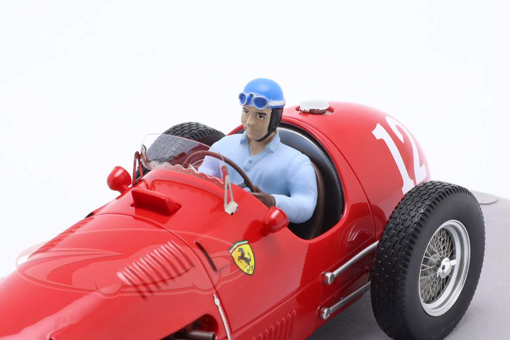 A. Ascari Ferrari 500 F2 #12 Wereldkampioen Italië GP formule 1 1952 1:18 Tecnomodel