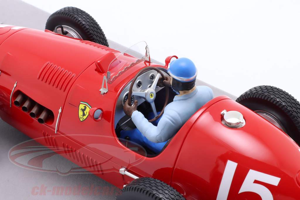 A. Ascari Ferrari 500 F2 #15 优胜者 英国 GP 公式 1 世界冠军 1952 1:18 Tecnomodel