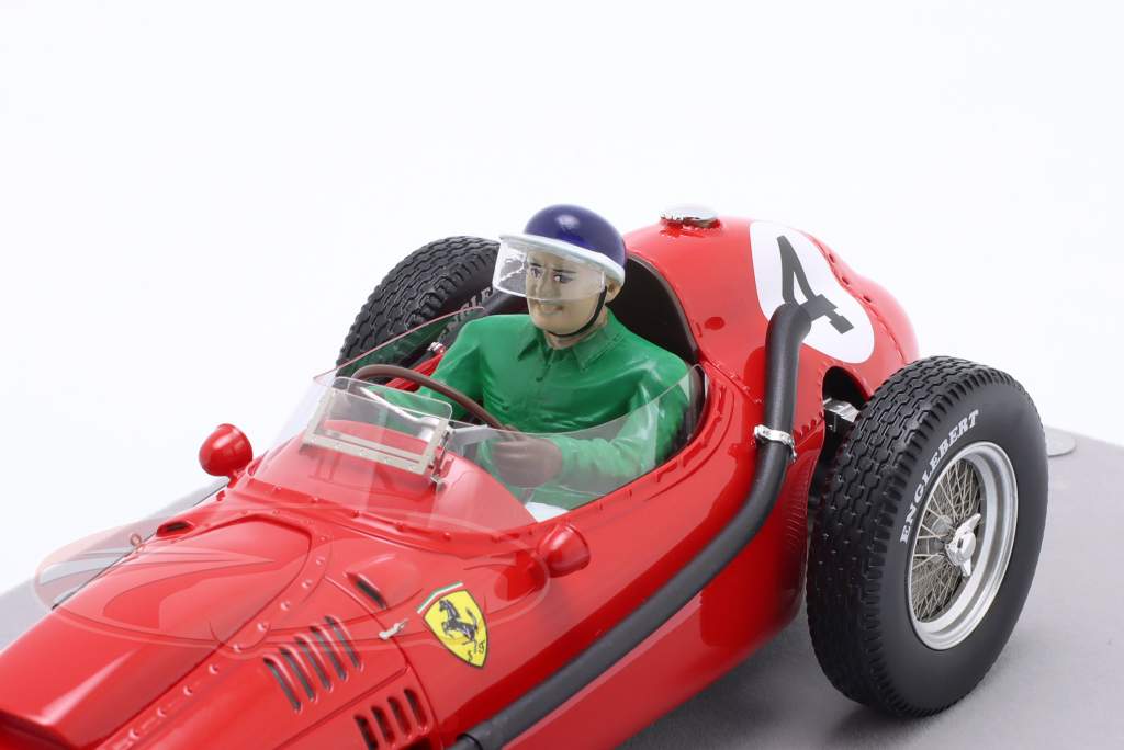 M. Hawthorn Ferrari 246 #4 优胜者 法国 GP 公式 1 世界冠军 1958 1:18 Tecnomodel