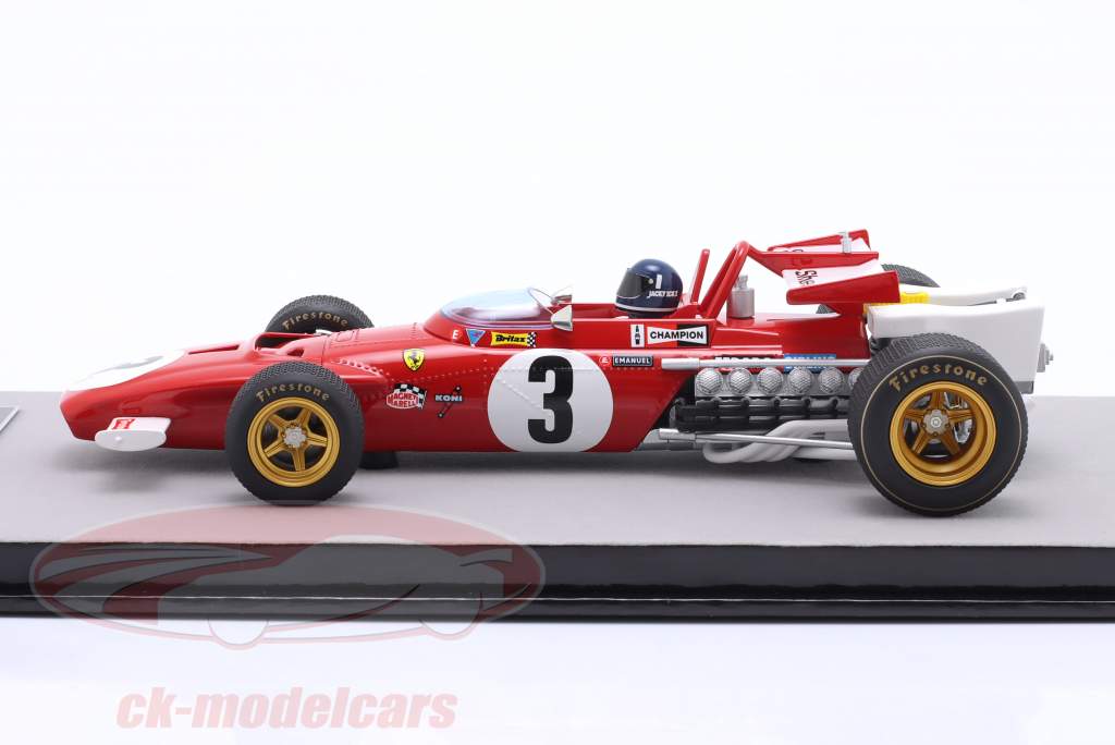 Jacky Ickx Ferrari 312B #3 勝者 メキシコ GP 方式 1 1970 1:18 Tecnomodel