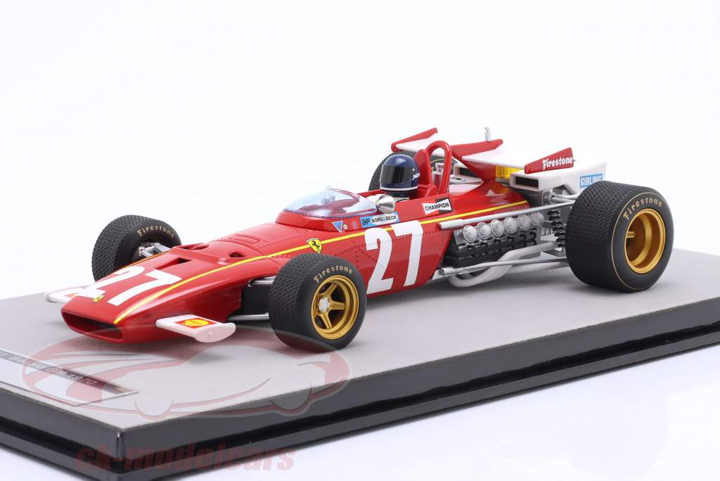 Jacky Ickx Ferrari 312B #27 Бельгия GP формула 1 1970 1:18 Tecnomodel