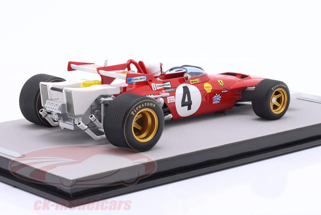 Clay Regazzoni Ferrari 312B #4 Sieger Italien GP Formel 1 1970 1:18 Tecnomodel