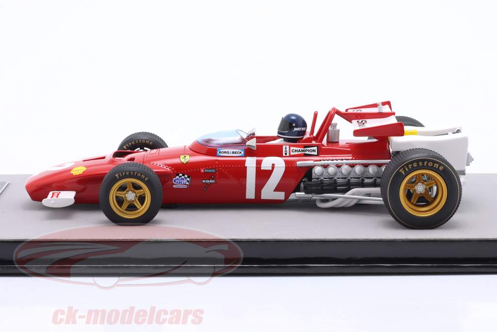 Jacky Ickx Ferrari 312B #12 gagnant L&#39;Autriche GP formule 1 1970 1:18 Tecnomodel