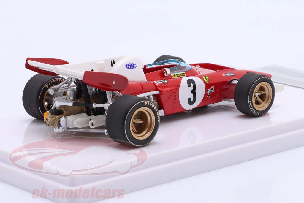 Clay Regazzoni Ferrari 312B2 #3 3ro Países Bajos GP fórmula 1 1971 1:43 Tecnomodel