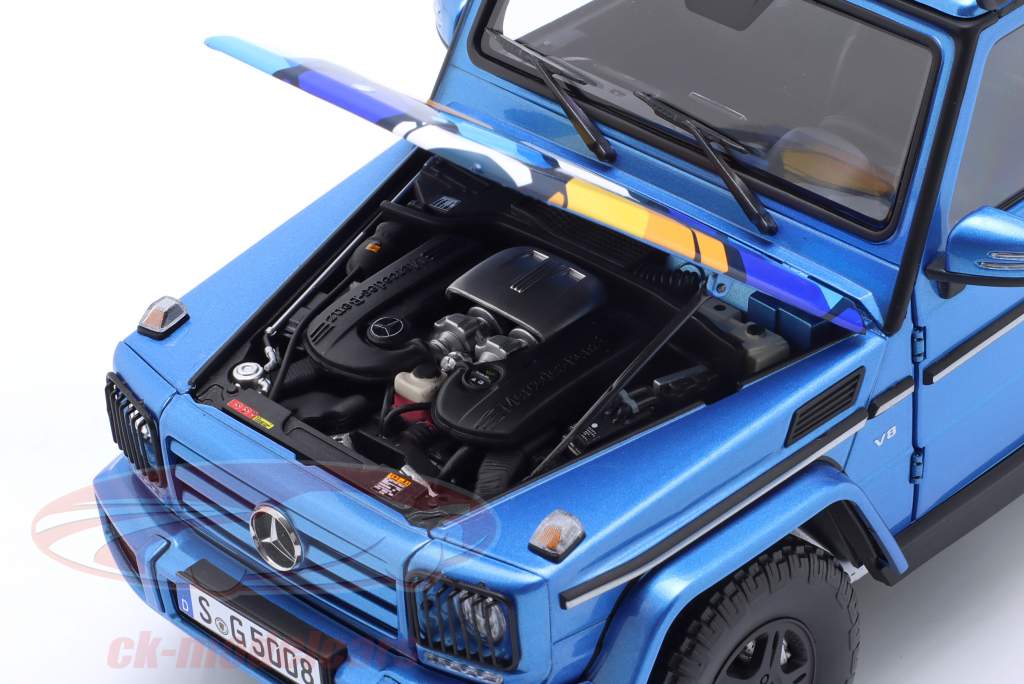 Mercedes-Benz G63 AMG (W463) #Gventure300k blue metallic 1:18 Almost Real