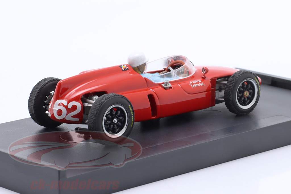 Lorenzo Bandini Cooper T53 #62 イタリア GP 方式 1 1961 と ドライバーフィギュア 1:43 Brumm