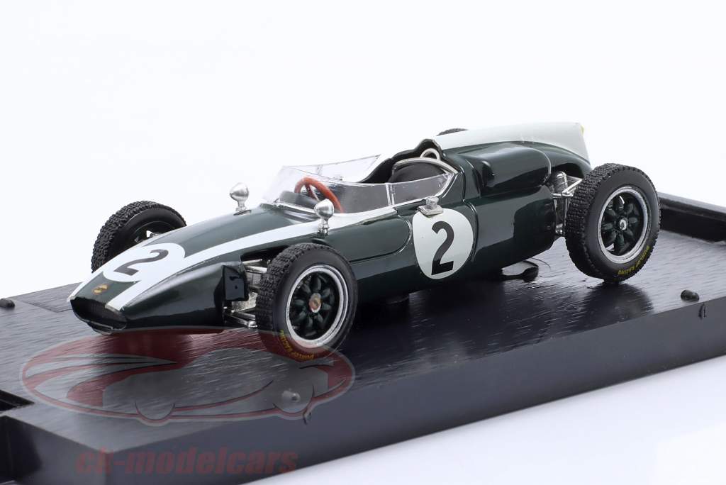 Bruce McLaren Cooper T53 #2 Brits GP formule 1 1960 1:43 Brumm