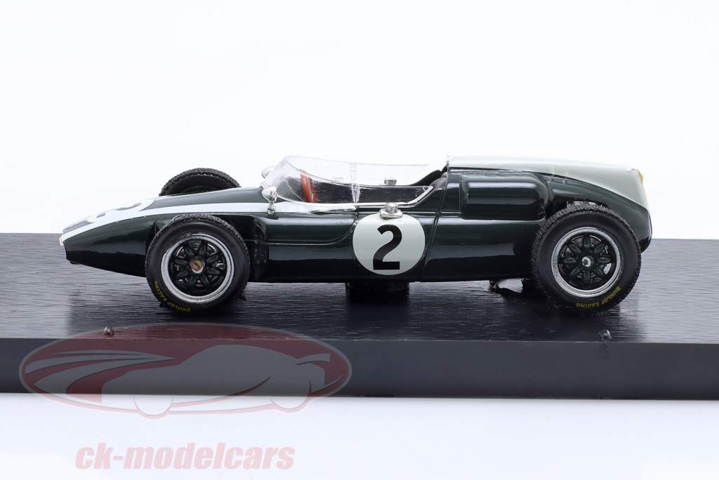 Bruce McLaren Cooper T53 #2 Britanique GP formule 1 1960 1:43 Brumm