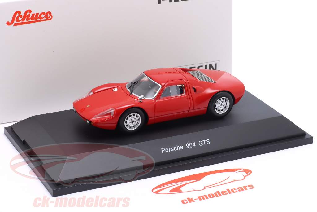 Porsche 904 GTS Byggeår 1964 rød 1:43 Schuco