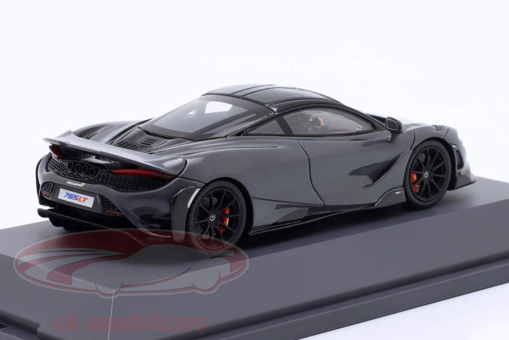 McLaren 765LT Byggeår 2020 mørk sølvgrå 1:43 Schuco