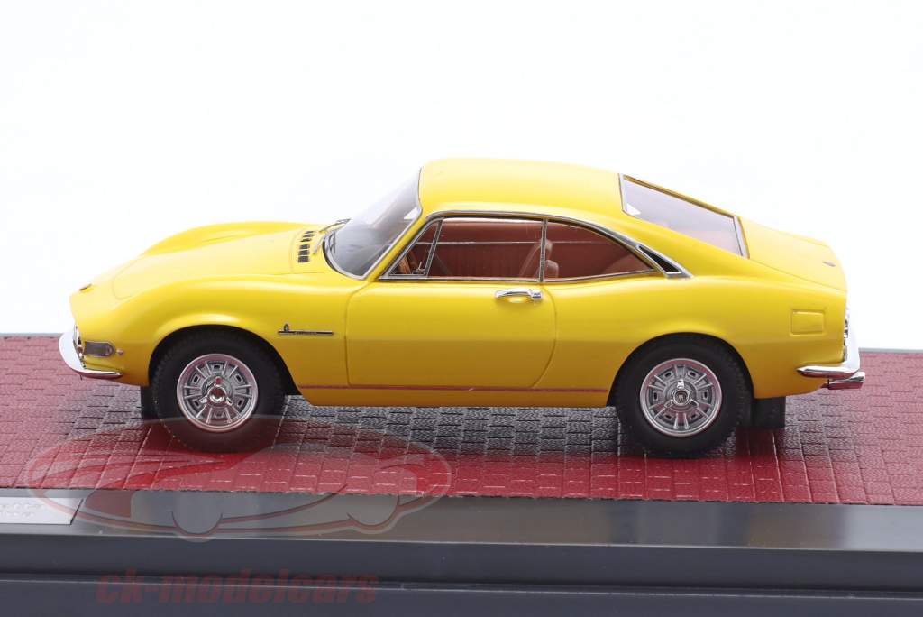 Fiat Dino Berlinetta Prototipo by Pininfarina 1967 jaune 1:43 Matrix