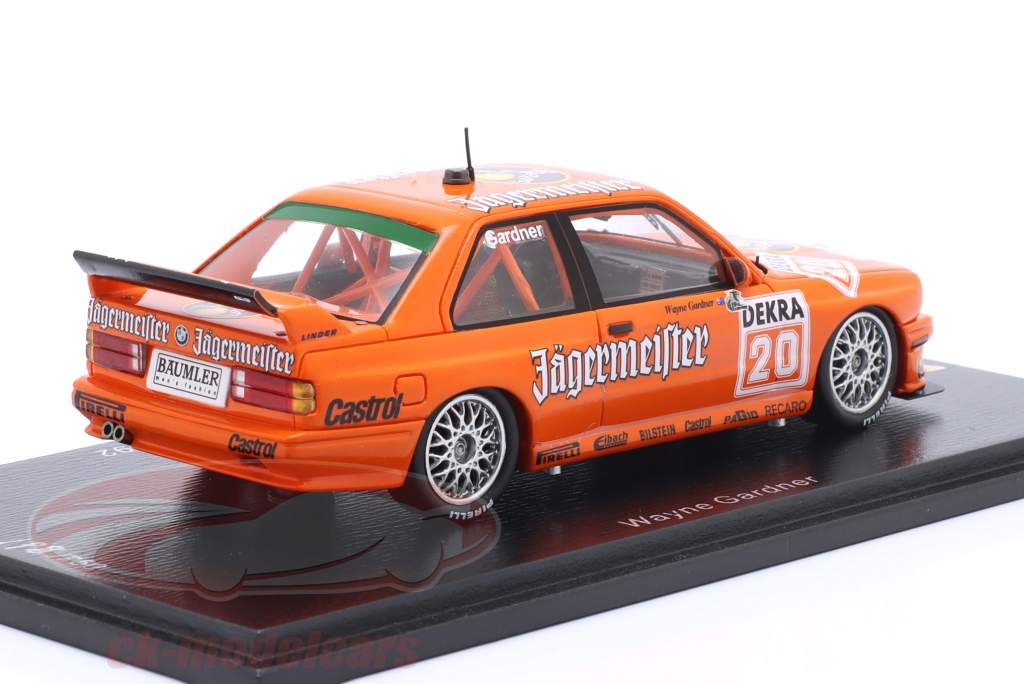 Spark 1:43 BMW M3 (E30) #72 4ème 24h Nürburgring 1987 BMW Motorsport