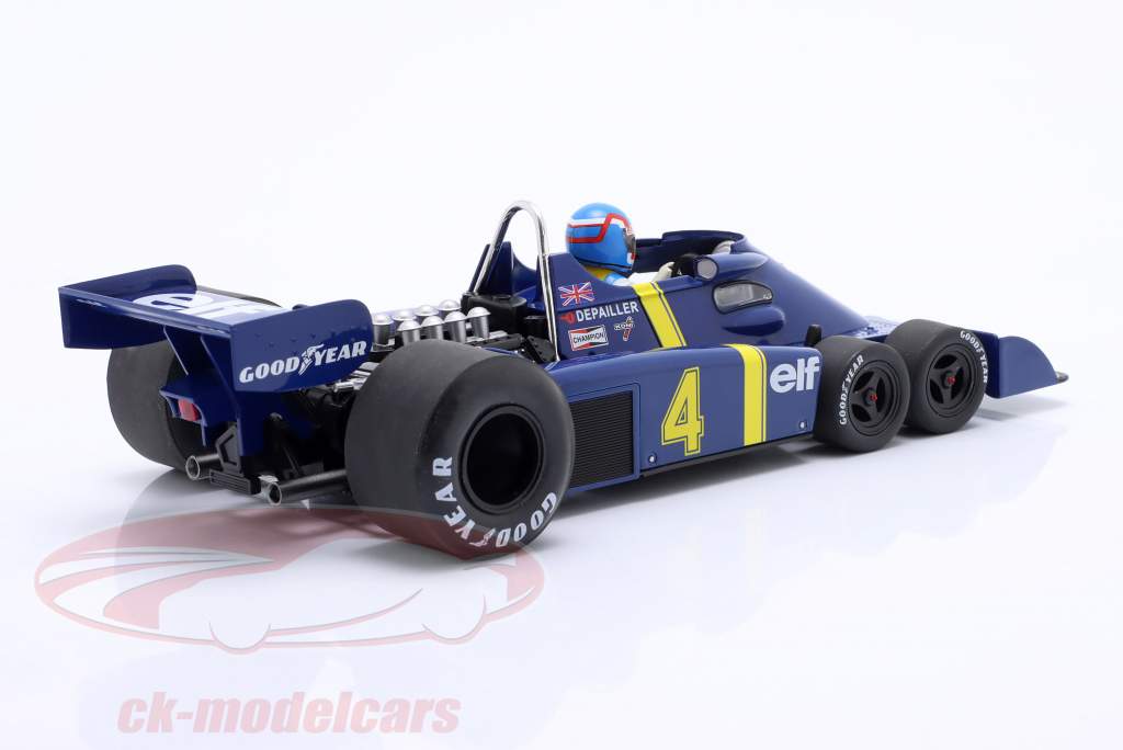 Exoto 1/18 Tyrrell P34 Ford - Édition Anniversaire 1976 - F1 Gris - Rare Occasion