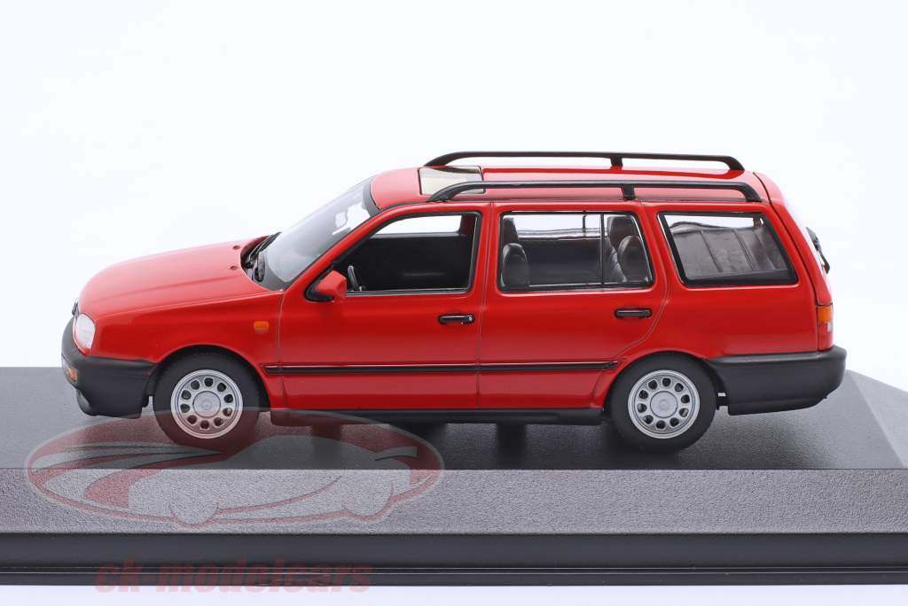 Volkswagen VW Golf III Variant Año de construcción 1997 rojo 1:43 Minichamps