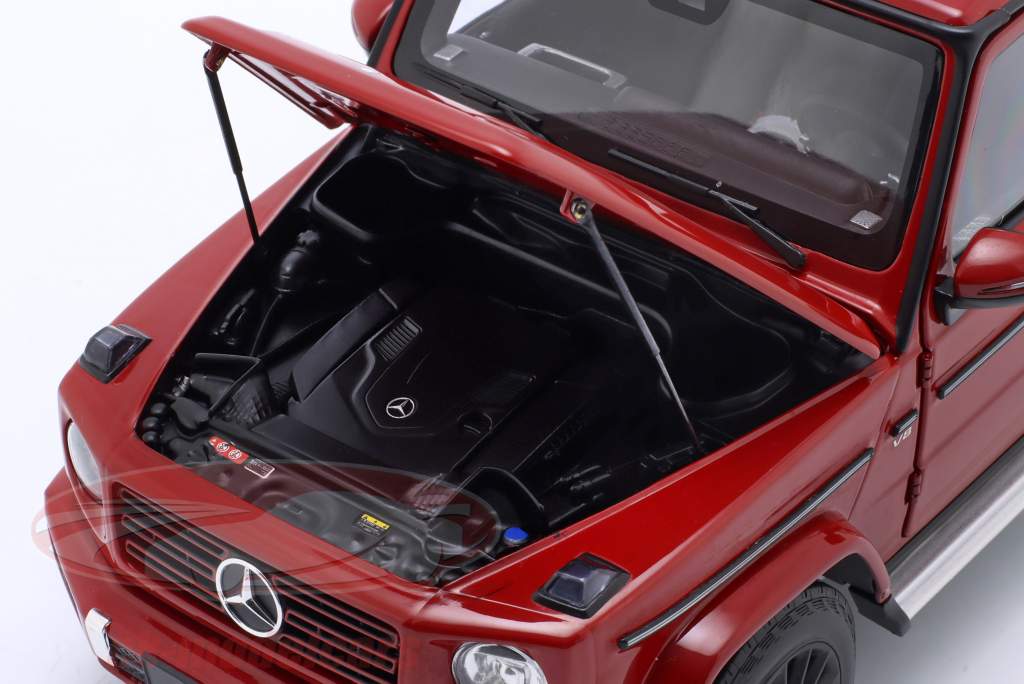 Mercedes-Benz G级 (W463) 建设年份 2020 红色的 1:18 Minichamps
