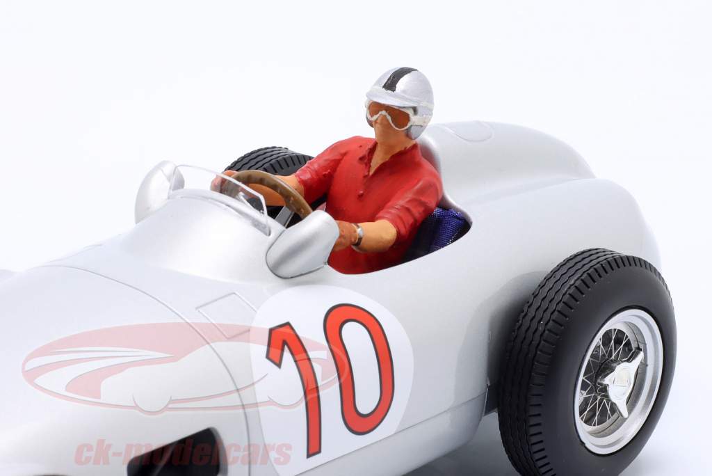 Fangio Mercedes-Benz W196 #10 winner Belgium GP formula 1 World Champion 1955   Figur 1:18 WORK83