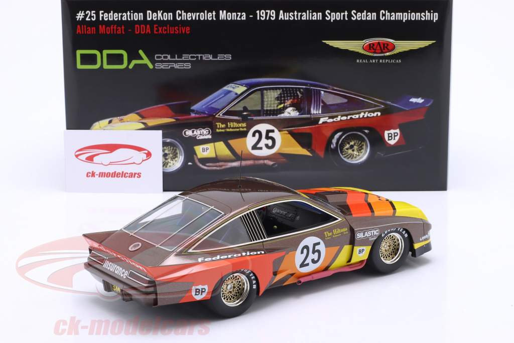 Chevrolet Monza #25 Australian Sport Sedan Championship 1979 A. Moffat 1:18 Real Art Replicas