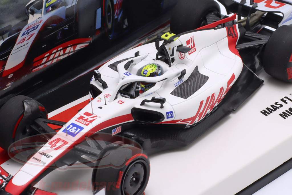 Mick Schumacher Haas VF-22 #47 Bahrein GP Fórmula 1 2022 1:43 Minichamps