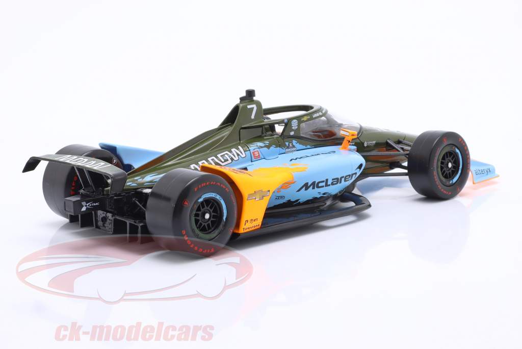 Felix Rosenqvist Chevrolet #7 IndyCar Series 2022 1:18 Greenlight