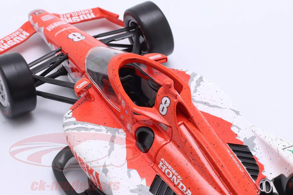 M. Ericsson Honda #8 vinder Indy500 IndyCar Series 2022 Dirty Version 1:18 Greenlight
