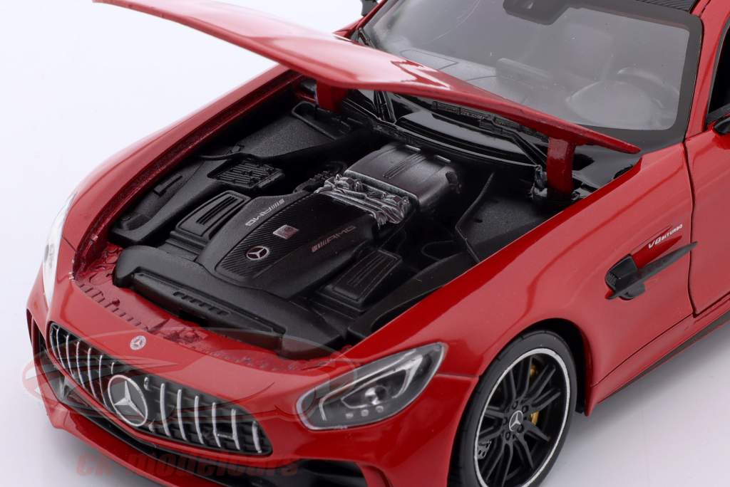 Mercedes-Benz AMG GT-R Anno di costruzione 2017 rosso 1:24 Welly