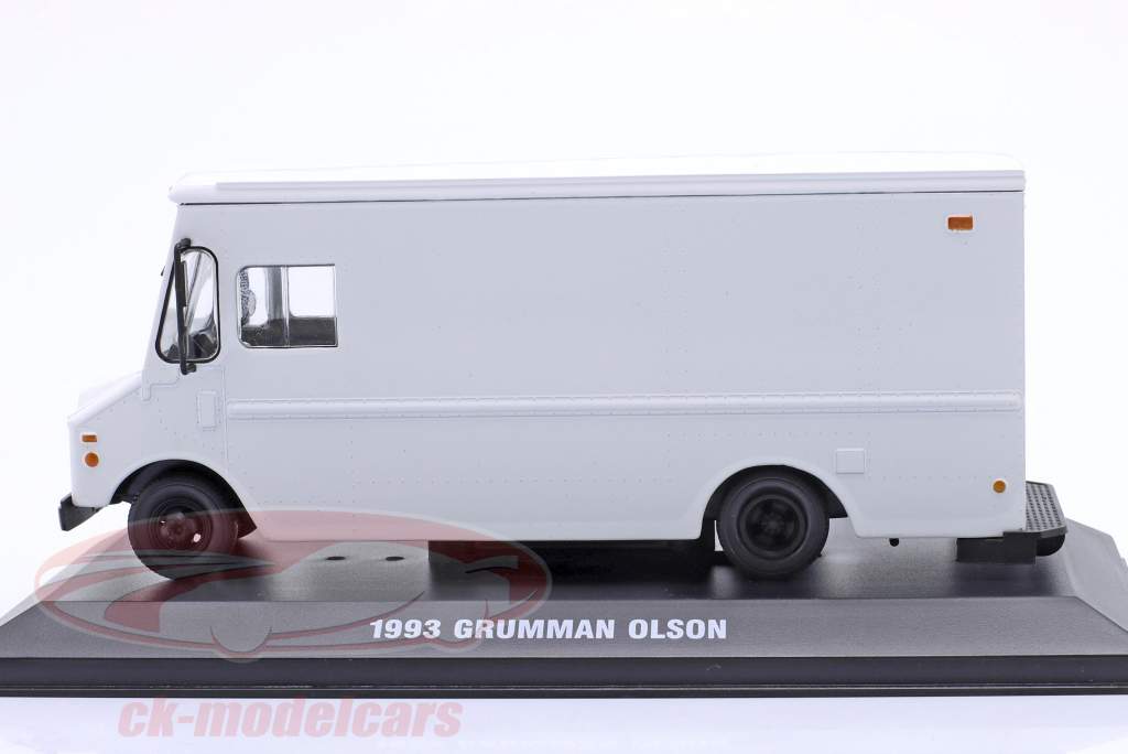 Grumman Olson Van year 1993 white 1:43 Greenlight