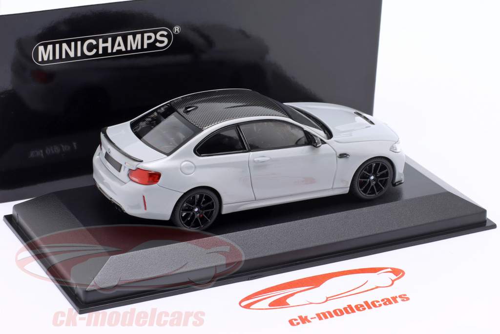 Minichamps 1:43 BMW M2 CS (F87) 建設年 2020 Hockenheim 銀 