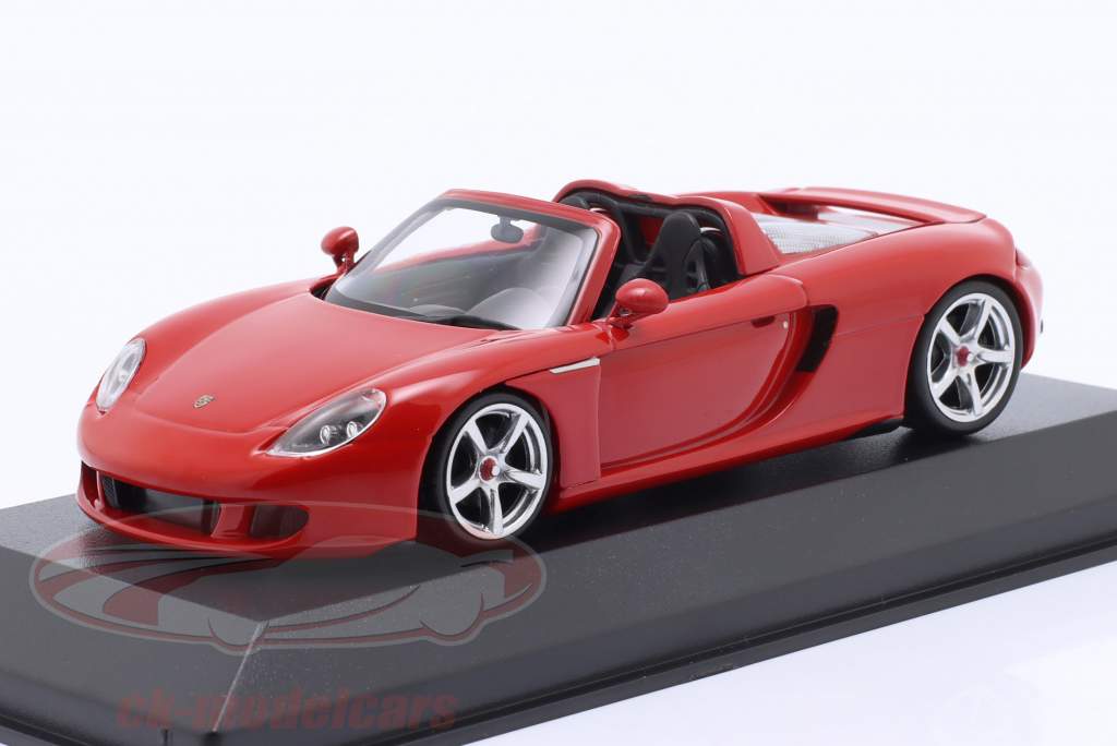 Porsche Carrera GT Año de construcción 2003 rojo 1:43 Minichamps