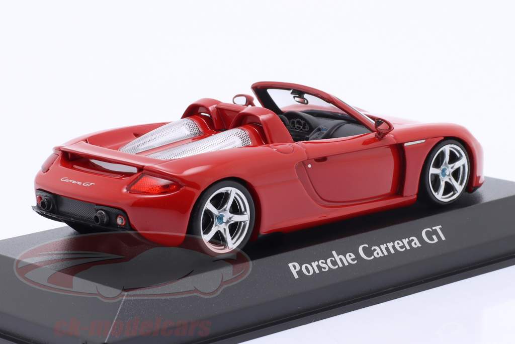Porsche Carrera GT Año de construcción 2003 rojo 1:43 Minichamps