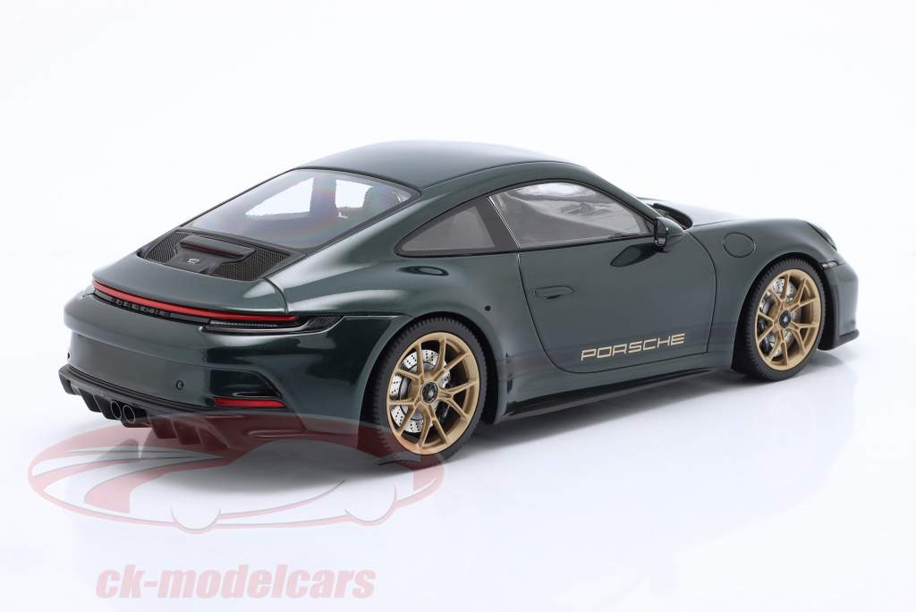 Porsche 911 (992) GT3 Touring 2021 racing vert métallique 1:18 Minichamps